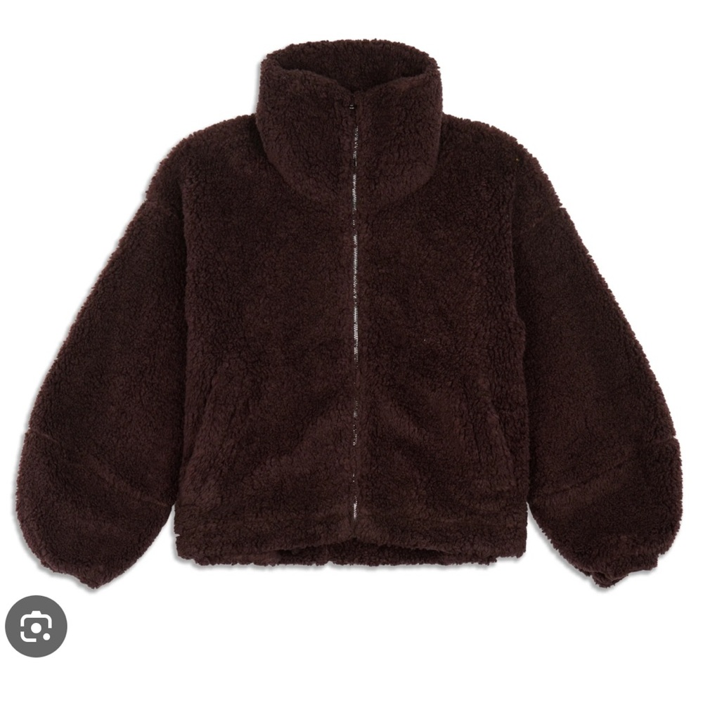 Lululemon Cinchable fleece zip-up